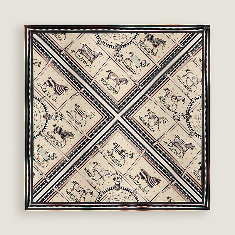 Carré 90 double face Couvertures et Tenues de Jour Bandana
